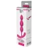 Cheeky Love - plug anal con cuentas - silicona rosa