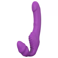 Dreamtoys Essentials - consolador arnés sin correas (lila)