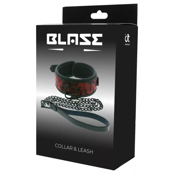 Dreamtoys Blaze - collar y correa (rojo)