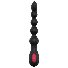   Cheeky Love - vibrador anal recargable con perlas - silicona negra