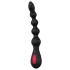 Cheeky Love - vibrador anal recargable con perlas - silicona negra