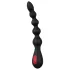 Cheeky Love - vibrador anal recargable con perlas - silicona negra