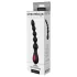 Cheeky Love - vibrador anal recargable con perlas - silicona negra