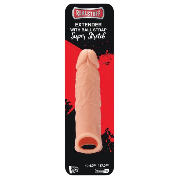 RealStuff - funda pene - extensora 17cm - color natural