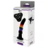 Colorful Love - arnés con consolador - silicona multicolor