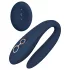 Goddess Ares - vibrador para parejas flexible - silicona azul