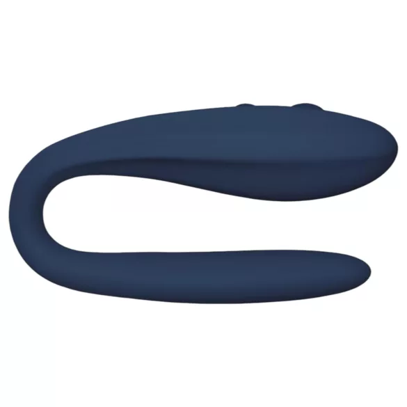 Goddess Ares - vibrador para parejas flexible - silicona azul