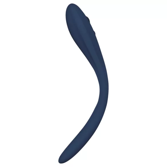 Goddess Ares - vibrador para parejas flexible - silicona azul