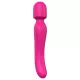 Vibes of Love - vibrador masajeador recargable con calor - silicona rosa