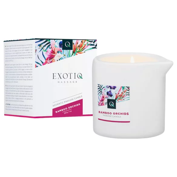 Exotiq Bamboo Orchids - vela de masaje - aromática - 200g