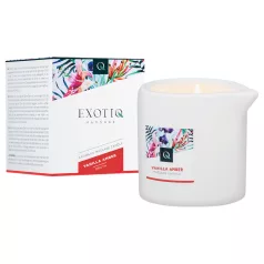 Exotiq - vela de masaje - vainilla y ámbar - 200g