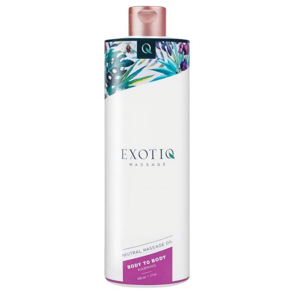 Exotiq - Aceite de masaje efecto calor - cuerpo a cuerpo - 500ml