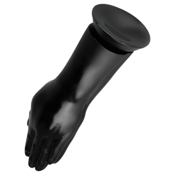 BUTTR - Dildo doble con ventosa - fisting - silicona negra