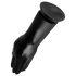 BUTTR - Dildo doble con ventosa - fisting - silicona negra