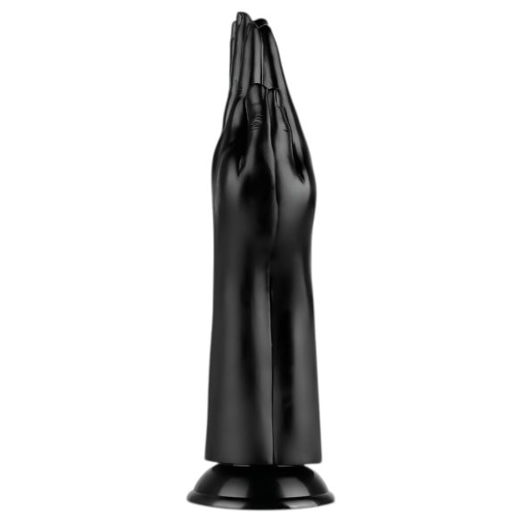 BUTTR - Dildo doble con ventosa - fisting - silicona negra