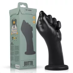 BUTTR Fist Corps - consolador fisting - silicona negra