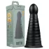 BUTTR Devil Dog - consolador con ventosa - silicona - negro