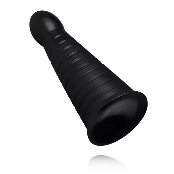 BUTTR Devil Dog - consolador con ventosa - silicona - negro