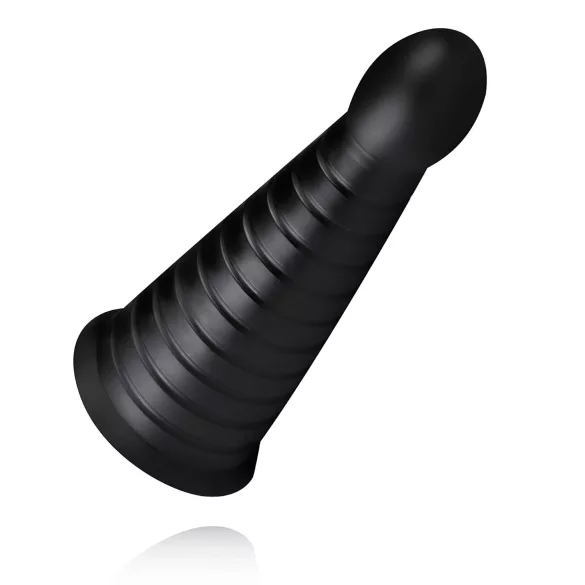 BUTTR Devil Dog - consolador con ventosa - silicona - negro