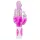 Easytoys Raving Rabbit - vibrador de 3 brazos (rosa)