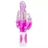 Easytoys Raving Rabbit - vibrador de 3 brazos (rosa)