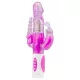 Easytoys Raving Rabbit - vibrador de 3 brazos (rosa)