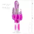 Easytoys Raving Rabbit - vibrador de 3 brazos (rosa)