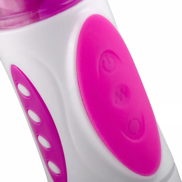 Easytoys Raving Rabbit - vibrador de 3 brazos (rosa)