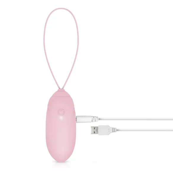 LUV EGG - huevo vibrador inalámbrico recargable y llevable (rosa)