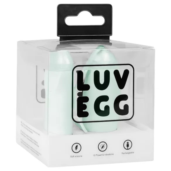 LUV EGG - huevo vibrador inalámbrico recargable y portable (verde)