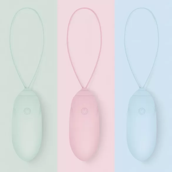 LUV EGG - huevo vibrador recargable con control remoto - verde