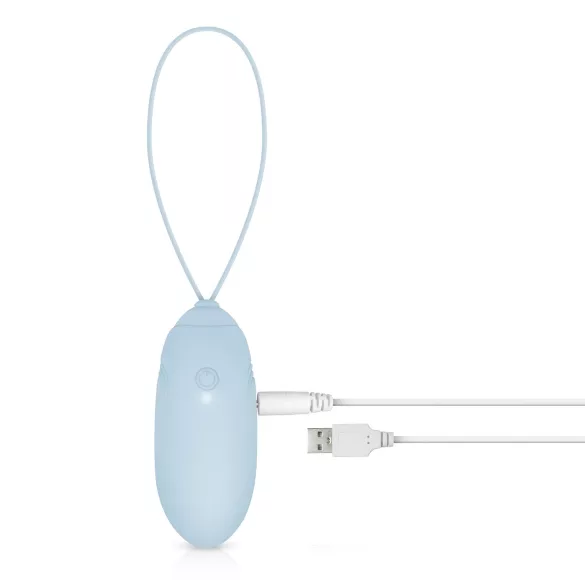LUV EGG - huevo vibrador inalámbrico recargable y portátil (azul)