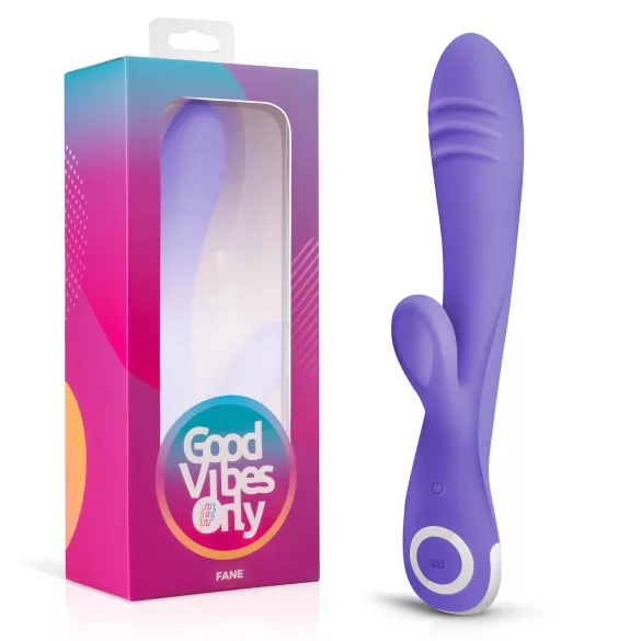 Good Vibes Only Fane Rabbit - vibrador con estimulador de clítoris