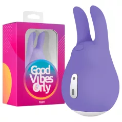   Good Vibes Tedy - vibrador estimulador clítoris conejo recargable silicona lila