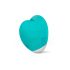 Buenas Vibras Oron - vibrador para clítoris con batería y forma de corazón (turquesa)