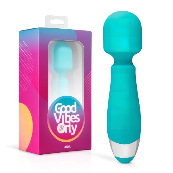 Vibrador Aida - masajes acuáticos (turquesa)