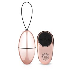 Rosy Gold Egg - huevo vibrador impermeable - color oro rosa