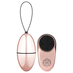 Rosy Gold Egg - huevo vibrador impermeable - color oro rosa