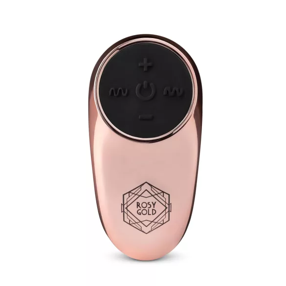 Rosy Gold Egg - huevo vibrador impermeable - color oro rosa