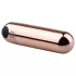 Rosy Gold - mini vibrador recargable tipo bala - color oro rosa
