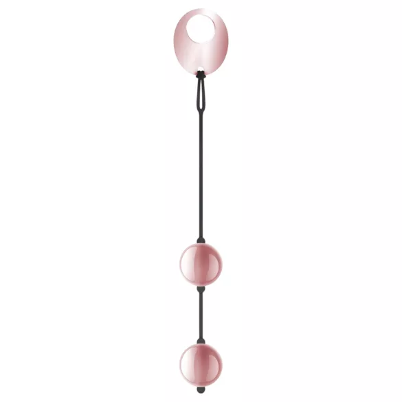 Rosy Gold Ben Wa - bolas chinas - metal - color oro rosa