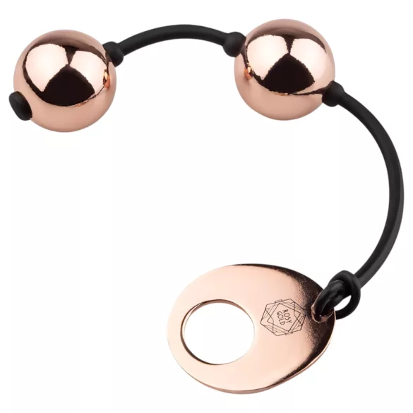 Rosy Gold Ben Wa - bolas chinas - metal - color oro rosa