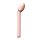 Vibrador G-spot Rosy Gold recargable - color oro rosa