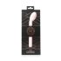 Vibrador G-spot Rosy Gold recargable - color oro rosa