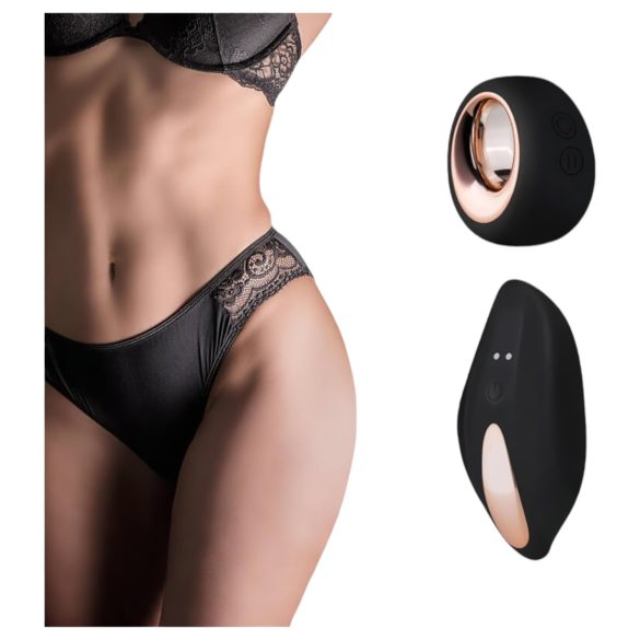 Pantyrebel - Bragas vibratorias recargables con radio - negro (Talla S-L)