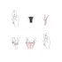 Pantyrebel - Bragas vibratorias recargables con radio - negro (Talla S-L)