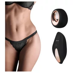   Pantyrebel - braga vibradora recargable con control remoto - negro (S-L)