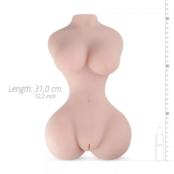FWB - Masturbador de torso femenino realista Heather Owens
