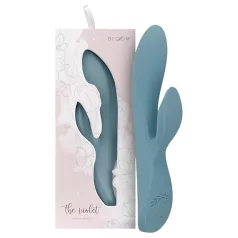   Bloom Violet Rabbit - vibrador conejito punto G y clítoris - silicona turquesa