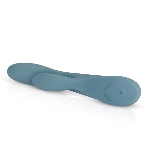 Bloom Violet Rabbit - vibrador conejito punto G y clítoris - silicona turquesa